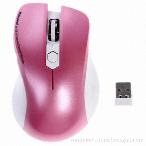 Colorful 3D Wireless Optical Computer Mouse, 10m Working Distance